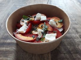 salade sarrasin nectarine tomates