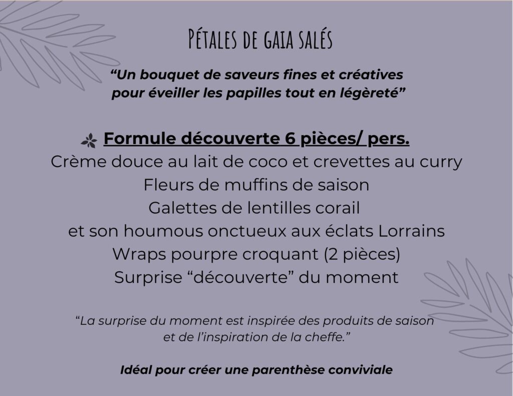 gaia Nancy traiteur- formule découverte cocktail
